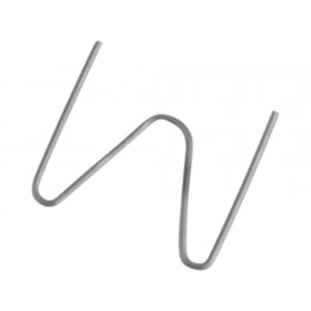 Метална спојка за заварување пластика, 150 парчиња,за надворешен агол М, ⌀0.6мм, растојание 15мм